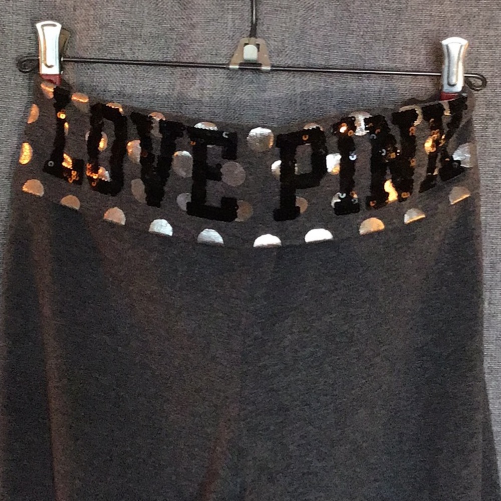 Victoria’s Secret PINK grey bootcut yoga pants